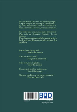 Quatrième de couverture de « UNE BALANCOIRE DEVANT UN CRATERE »