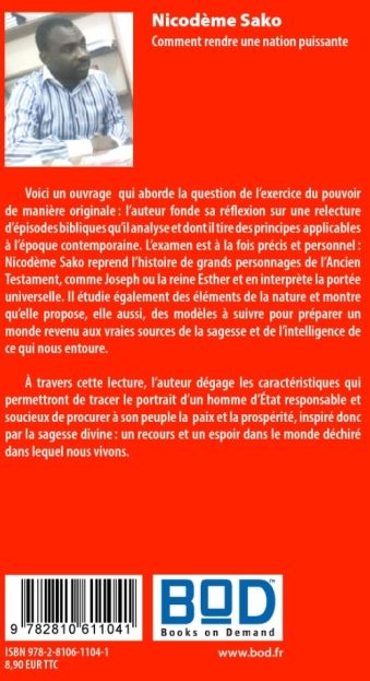 Quatrième de couverture de « COMMENT RENDRE UNE NATION PUISSANTE - STRATEGIES POUR LE POUVOIR DES NATIONS »
