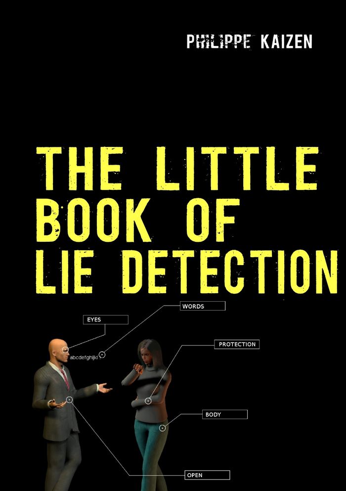 Couverture du livre « THE LITTLE BOOK OF LIE DETECTION - HOW TO DETECT LIES AND IMPROVE YOUR WATCHFULNESS », librairie Les Contes Infusés à Corte