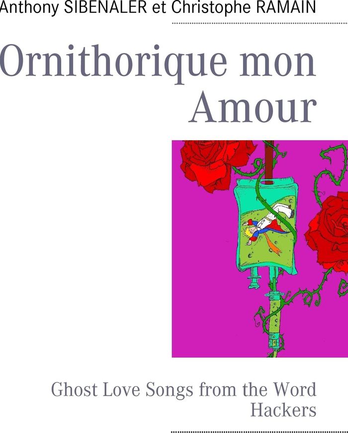Couverture du livre « ORNITHORIQUE MON AMOUR - GHOST LOVE SONGS FROM THE WORD HACKERS », librairie Les Contes Infusés à Corte