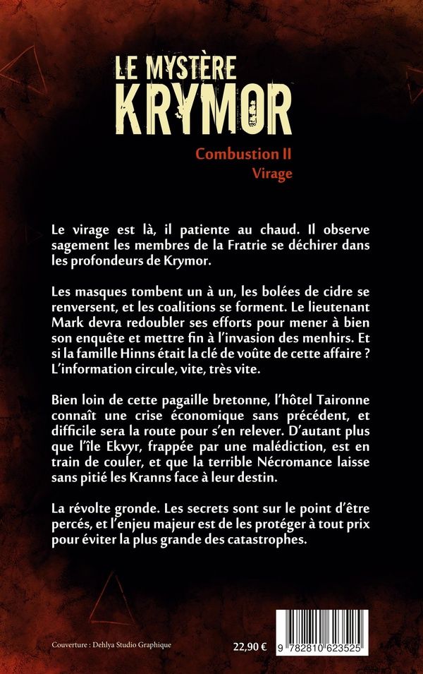 Quatrième de couverture de « Virage »