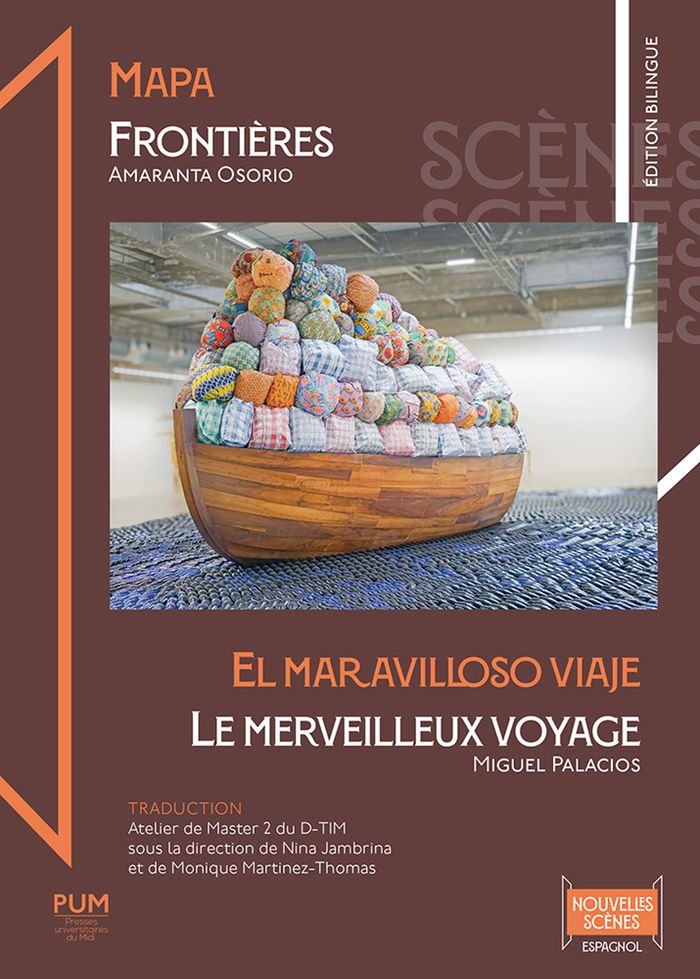 Couverture du livre « Mapa. El maravilloso viaje... » de Amaranta Osorio, librairie Les Contes Infusés à Corte