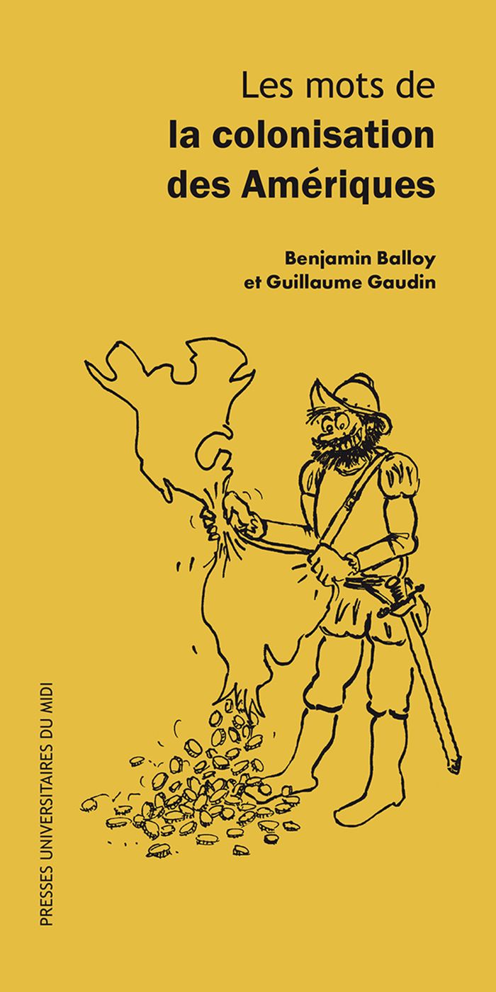 Couverture du livre « LES MOTS DE LA COLONISATION DES AMERIQUES » de Gaudin/balloy, librairie Les Contes Infusés à Corte