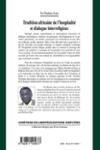 Quatrième de couverture de « TRADITION AFRICAINE DE L'HOSPITALITE ET DIALOGUE INTERRELIGIEUX »