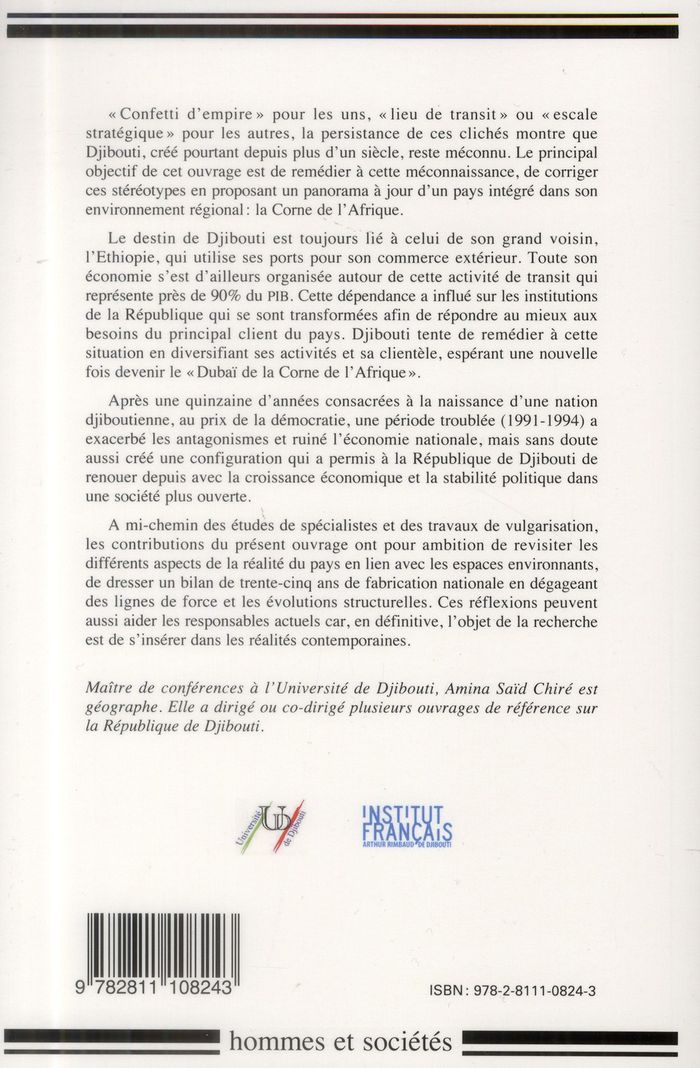 Quatrième de couverture de « DJIBOUTI CONTEMPORAIN »