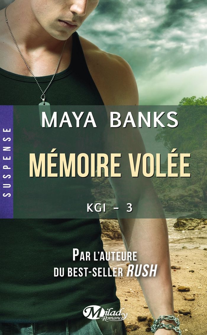 Couverture du livre « Mémoire volée » de Maya Banks, librairie Les Contes Infusés à Corte