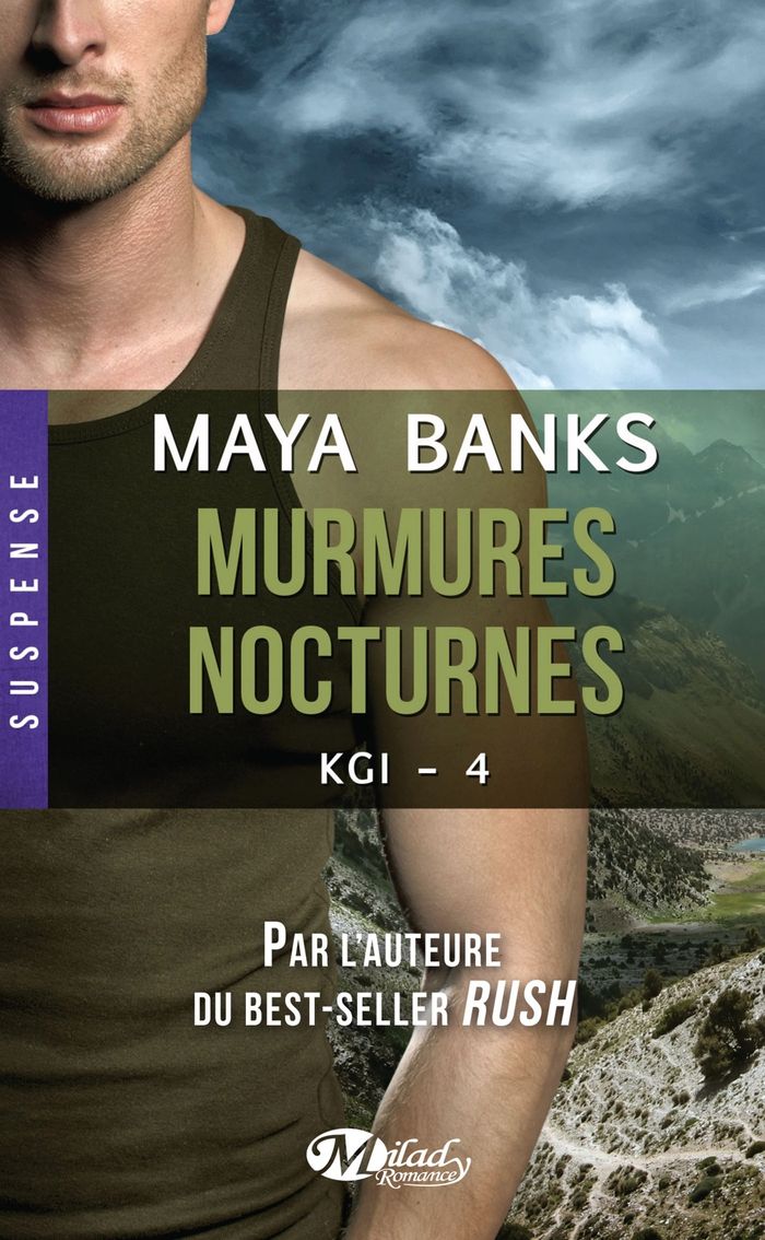 Couverture du livre « Murmures nocturnes » de Maya Banks, librairie Les Contes Infusés à Corte