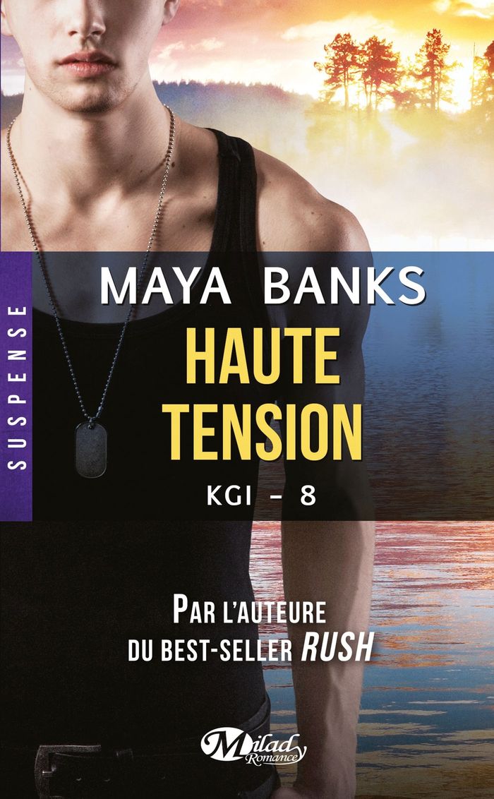 Couverture du livre « Haute tension » de Maya Banks, librairie Les Contes Infusés à Corte