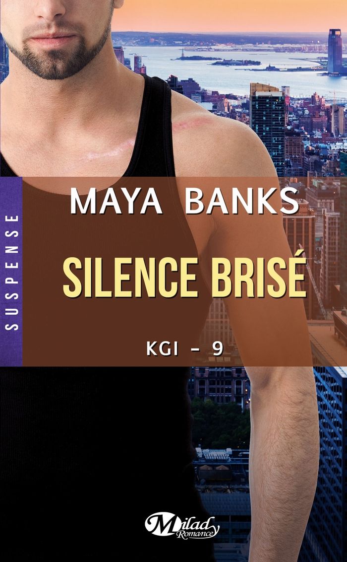 Couverture du livre « Silence brisé » de Maya Banks, librairie Les Contes Infusés à Corte