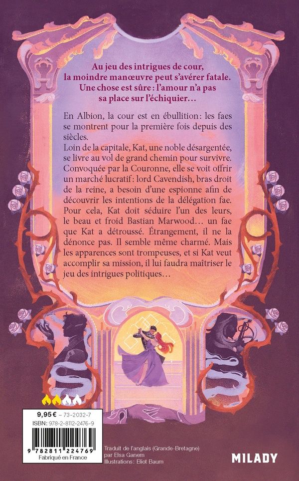 Quatrième de couverture de « Shadows of Tenebris »