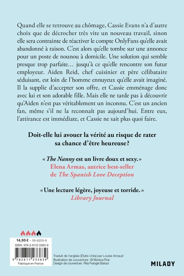 Quatrième de couverture de « The nanny »