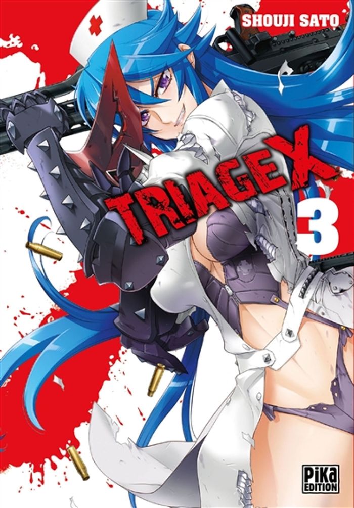 Couverture du livre « TRIAGE X T03 » de Shouji Sato, librairie Les Contes Infusés à Corte