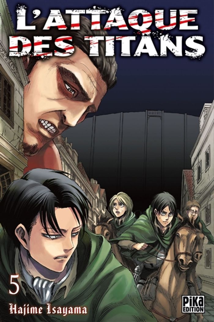 Couverture du livre « L'attaque des titans » de Hajime Isayama, librairie Les Contes Infusés à Corte