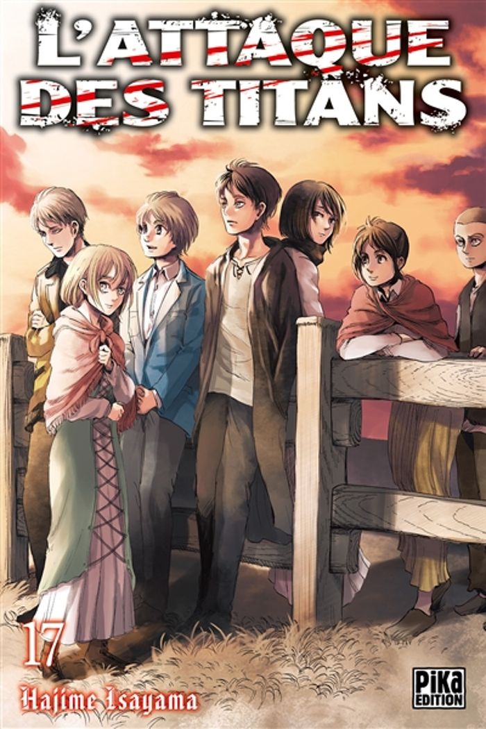 Couverture du livre « L'attaque des titans » de Hajime Isayama, librairie Les Contes Infusés à Corte