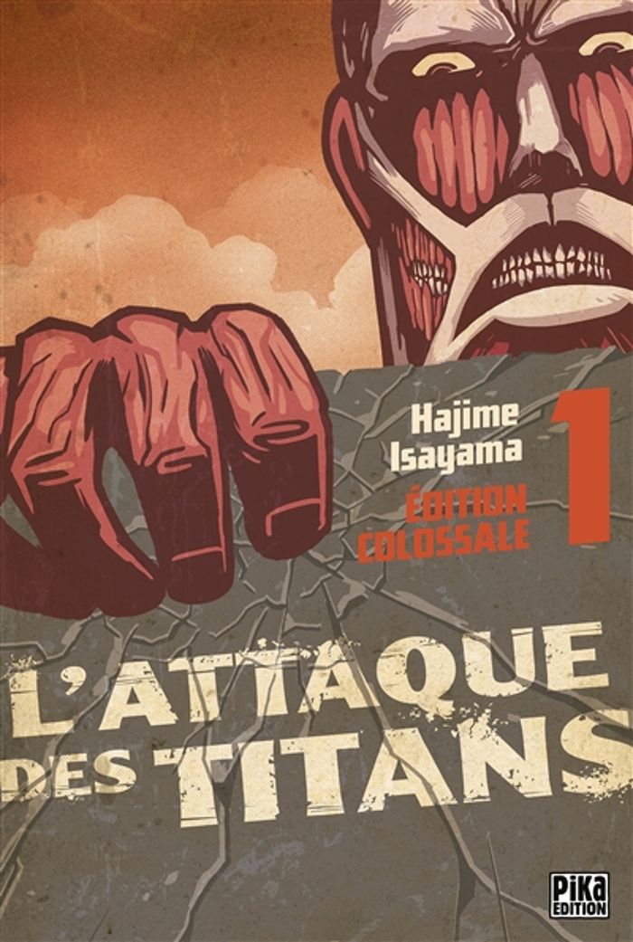 Couverture du livre « L'attaque des titans » de Hajime Isayama, librairie Les Contes Infusés à Corte