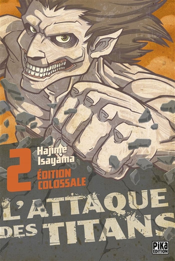 Couverture du livre « L'attaque des titans » de Hajime Isayama, librairie Les Contes Infusés à Corte