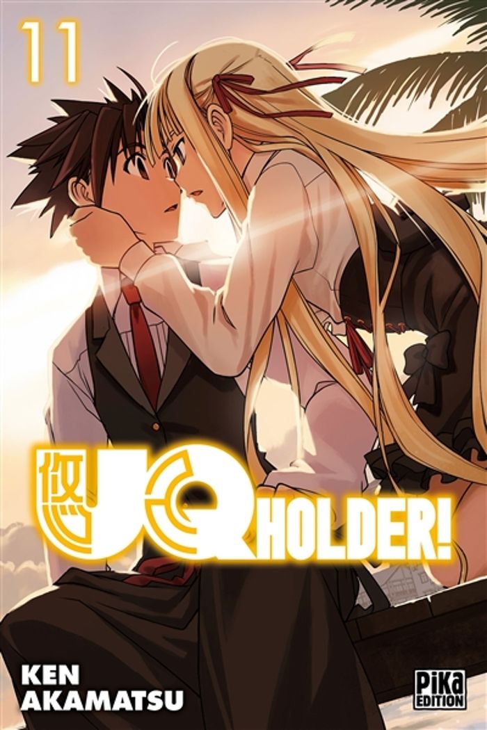 Couverture du livre « UQ HOLDER! T11 » de Ken Akamatsu, librairie Les Contes Infusés à Corte