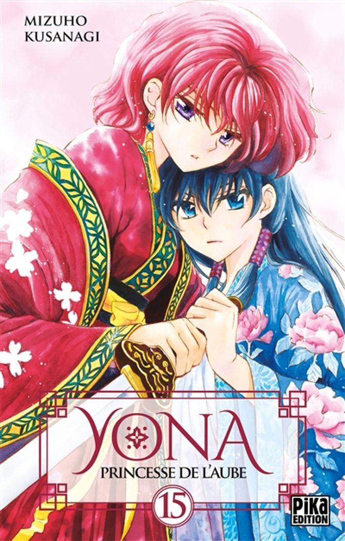 Couverture du livre « YONA, PRINCESSE DE L'AUBE T15 » de Mizuho Kusanagi, librairie Les Contes Infusés à Corte