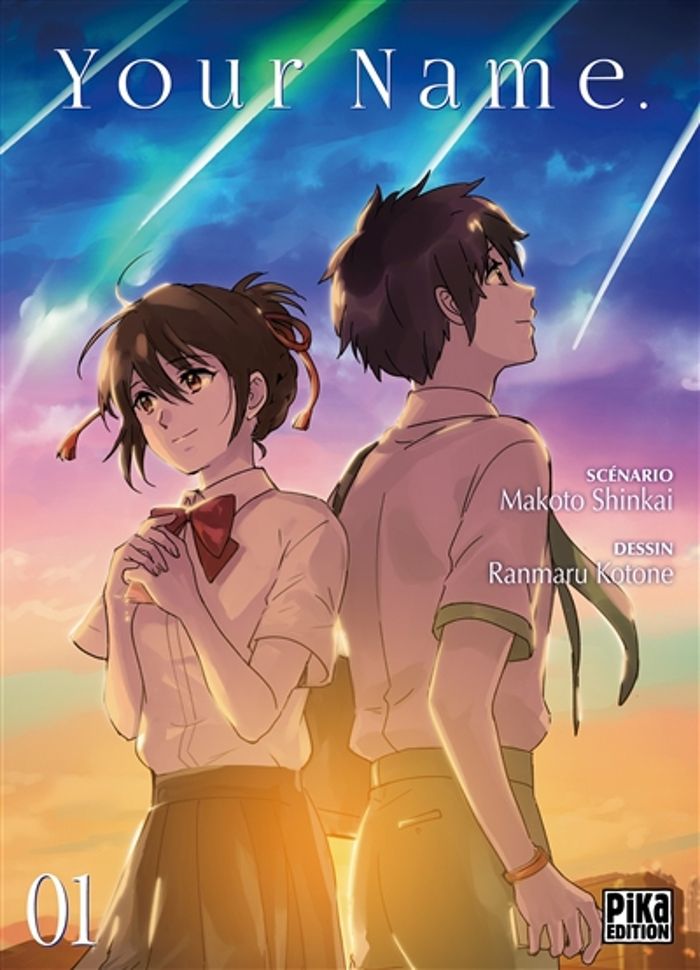 Couverture du livre « YOUR NAME. T01 » de Kotone/shinkai, librairie Les Contes Infusés à Corte
