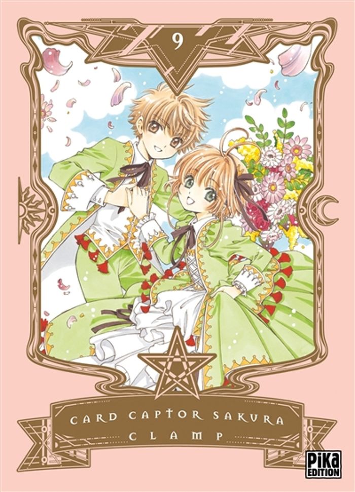 Couverture du livre « CARD CAPTOR SAKURA T09 » de Clamp, librairie Les Contes Infusés à Corte