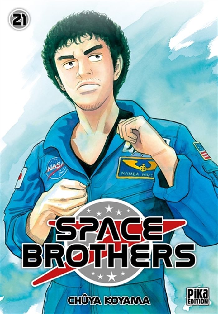Couverture du livre « SPACE BROTHERS T21 » de Chuya Koyama, librairie Les Contes Infusés à Corte