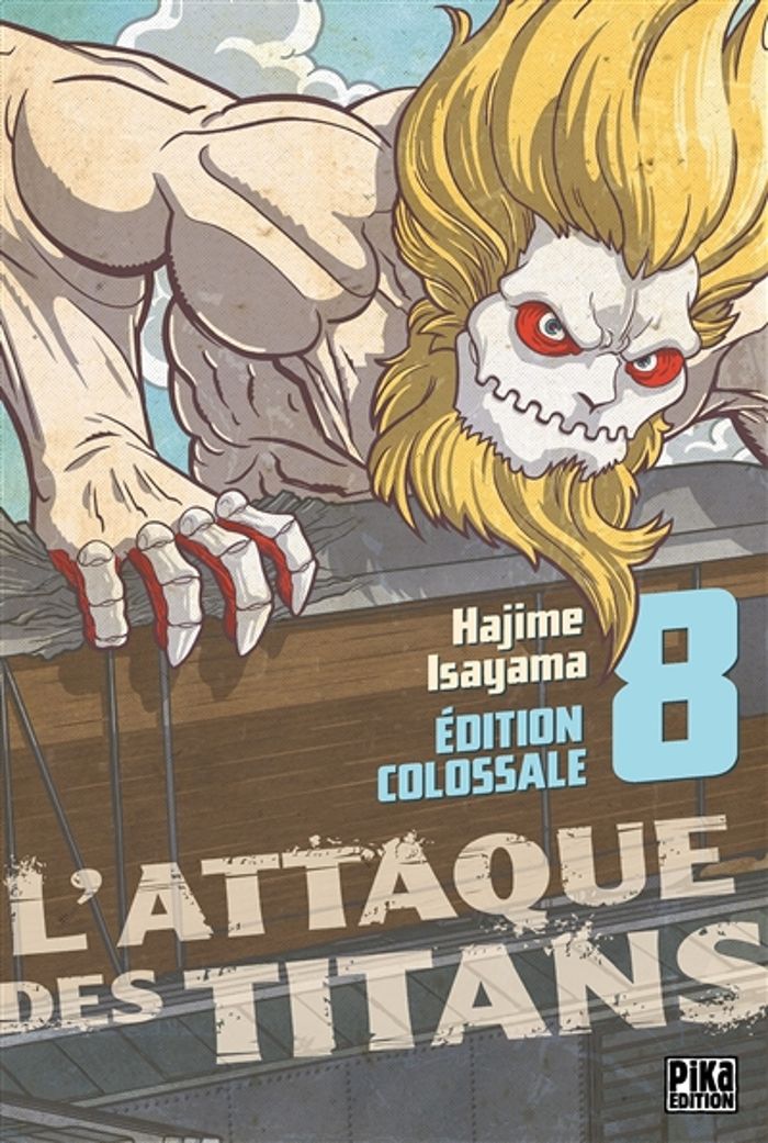 Couverture du livre « L'attaque des titans », librairie Les Contes Infusés à Corte