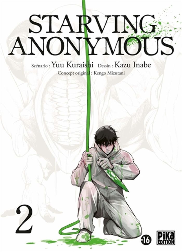 Couverture du livre « STARVING ANONYMOUS T02 » de Inabe/kuraishi, librairie Les Contes Infusés à Corte