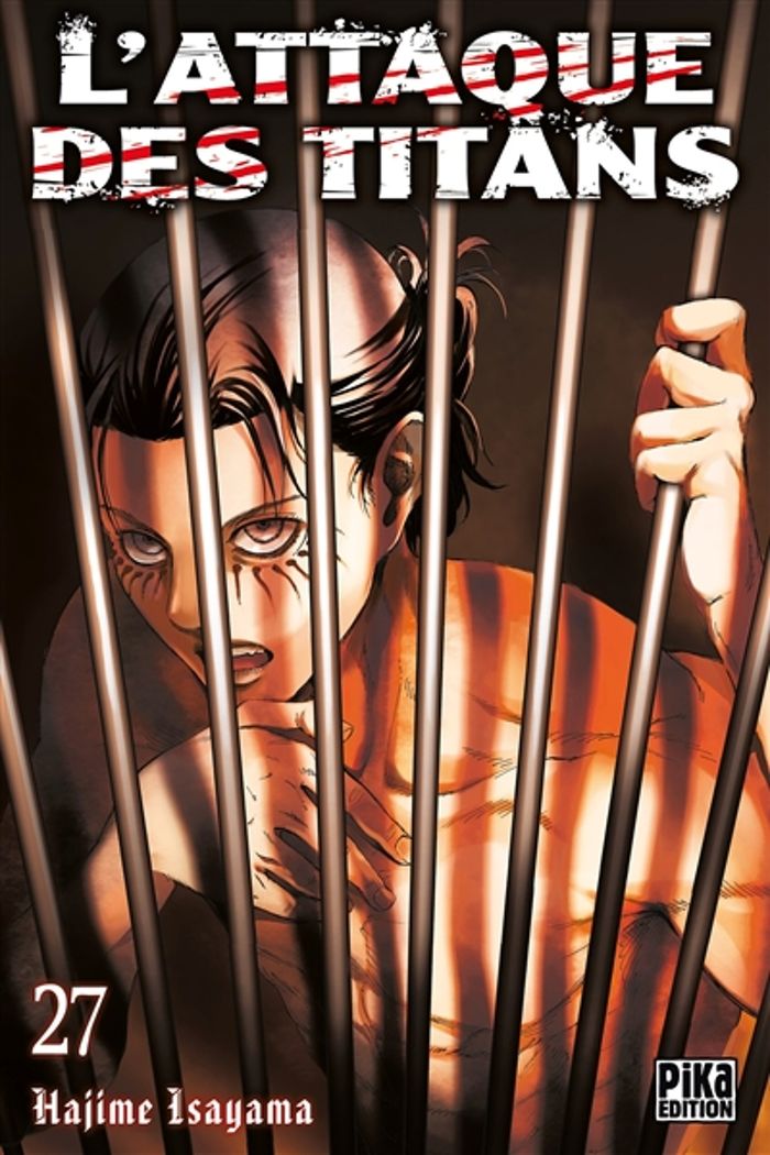 Couverture du livre « L'attaque des titans » de Hajime Isayama, librairie Les Contes Infusés à Corte