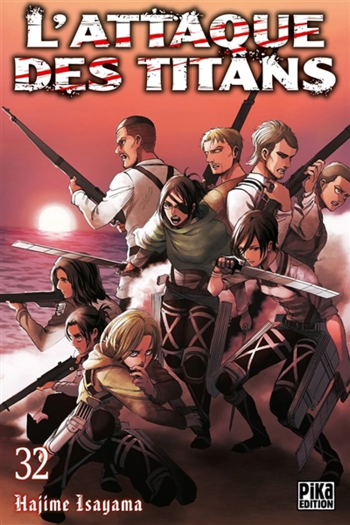 Couverture du livre « L'attaque des titans » de Hajime Isayama, librairie Les Contes Infusés à Corte