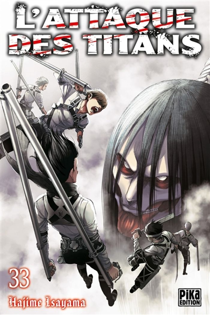 Couverture du livre « L'attaque des titans » de Hajime Isayama, librairie Les Contes Infusés à Corte