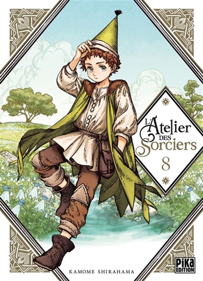 Couverture du livre « L'ATELIER DES SORCIERS T08 », librairie Les Contes Infusés à Corte
