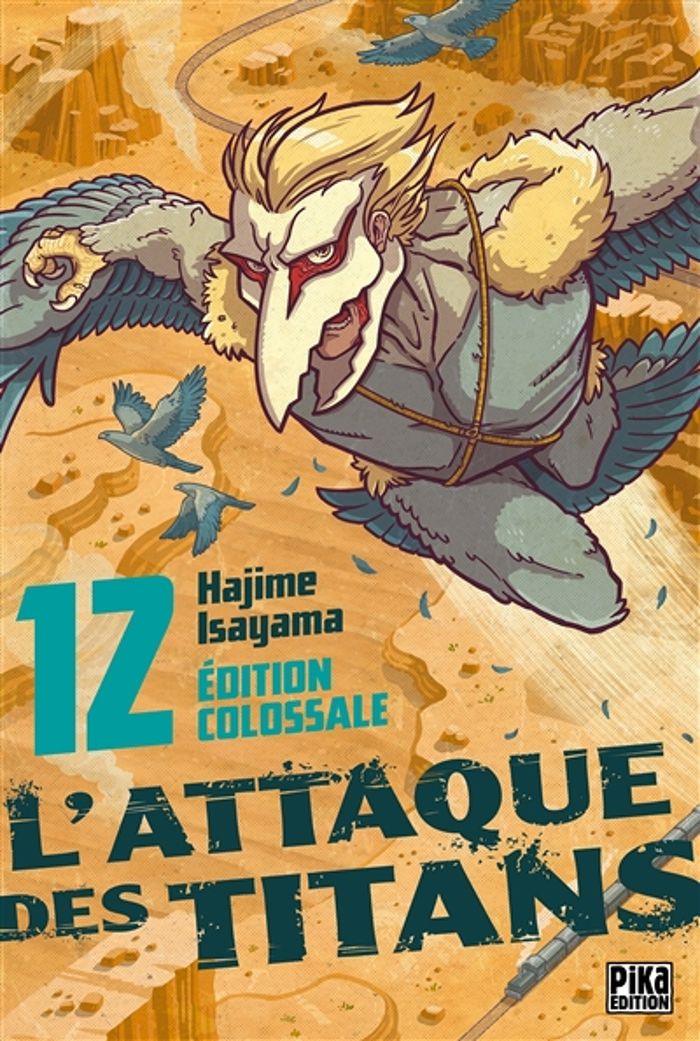Couverture du livre « L'attaque des titans » de Hajime Isayama, librairie Les Contes Infusés à Corte