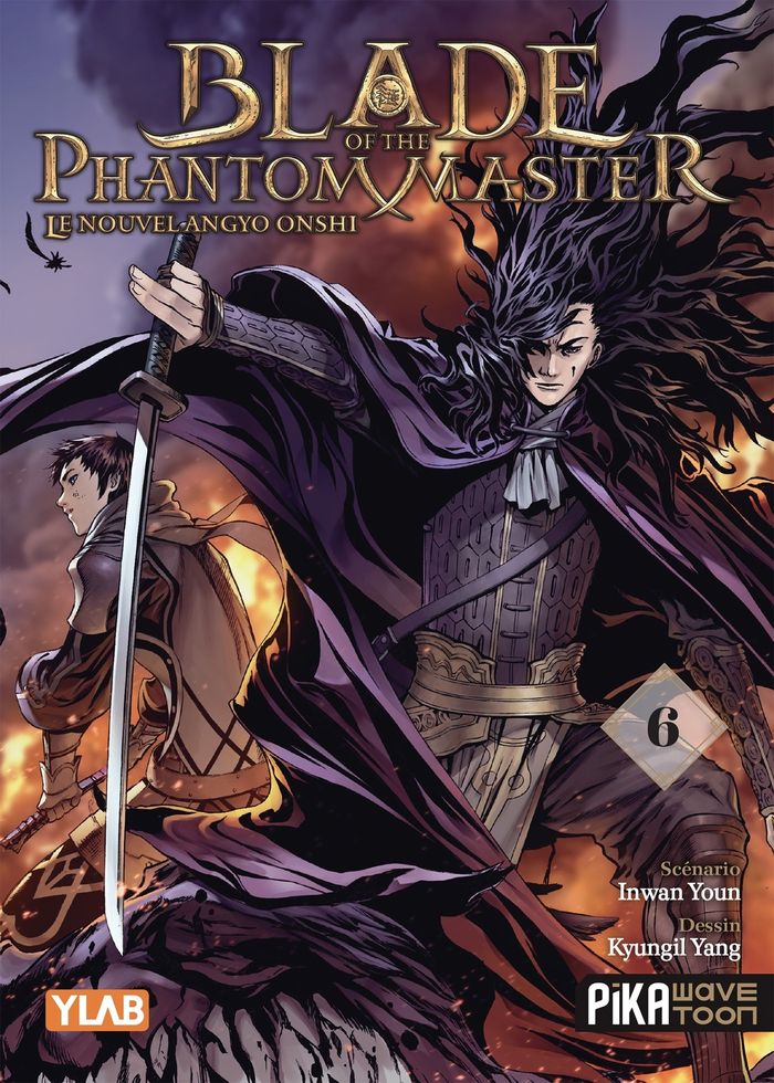 Couverture du livre « Blade of the phantom master : le nouvel Angyo Onshi » de In-Wan Youn, librairie Les Contes Infusés à Corte