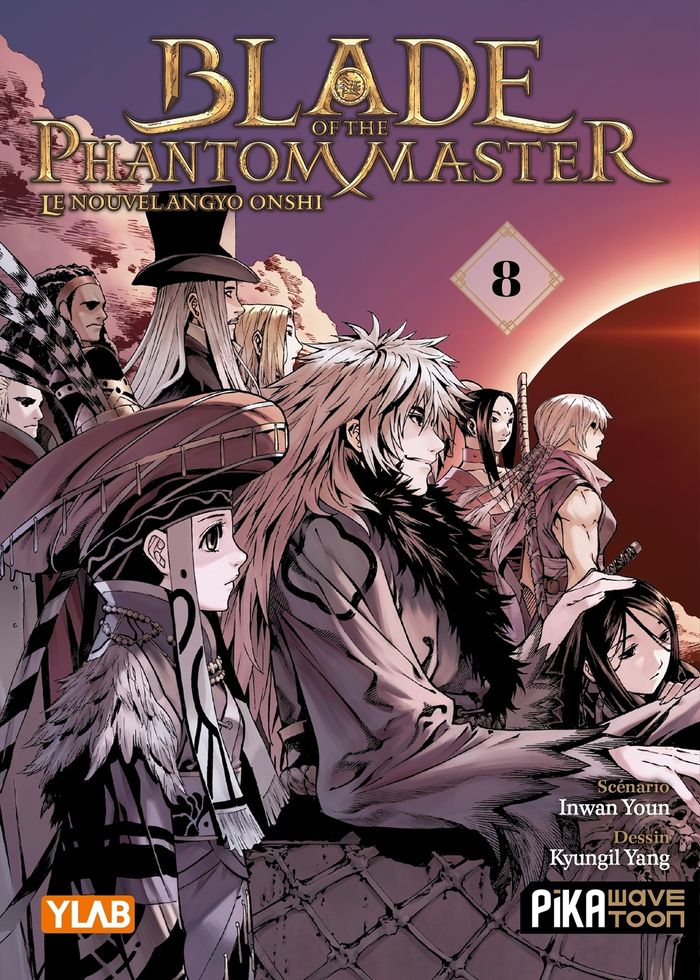 Couverture du livre « Blade of the Phantom Master : Le Nouvel Angyo Onshi », librairie Les Contes Infusés à Corte