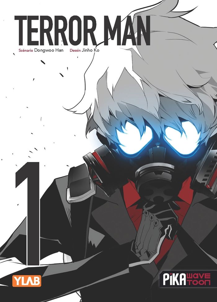 Couverture du livre « Terror man » de Dongwoo Han, librairie Les Contes Infusés à Corte