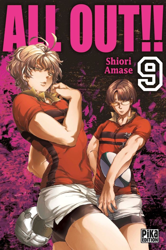 Couverture du livre « All out !! » de Shiori Amase, librairie Les Contes Infusés à Corte