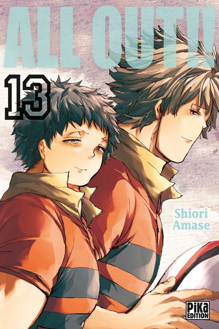 Couverture du livre « All out !! » de Shiori Amase, librairie Les Contes Infusés à Corte