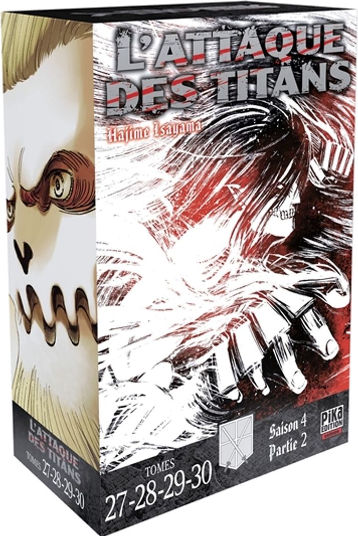 Couverture du livre « L'attaque des Titans » de Hajime Isayama, librairie Les Contes Infusés à Corte