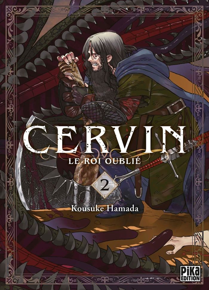 Couverture du livre « Cervin : le roi oublié » de Kōsuke Hamada, librairie Les Contes Infusés à Corte