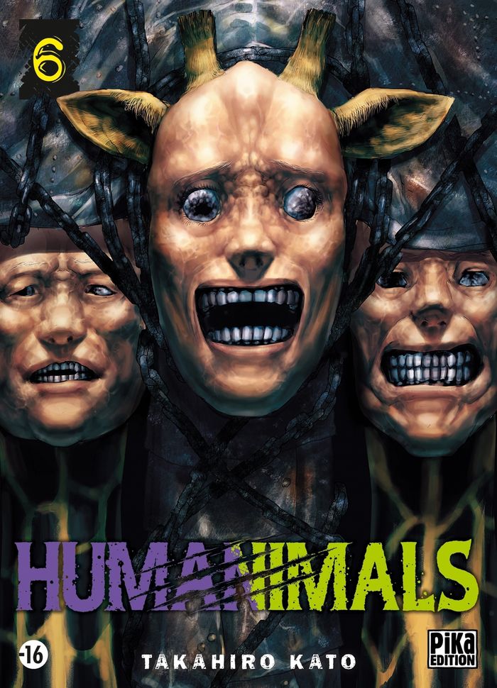 Couverture du livre « Humanimals » de Takahiro Katō, librairie Les Contes Infusés à Corte