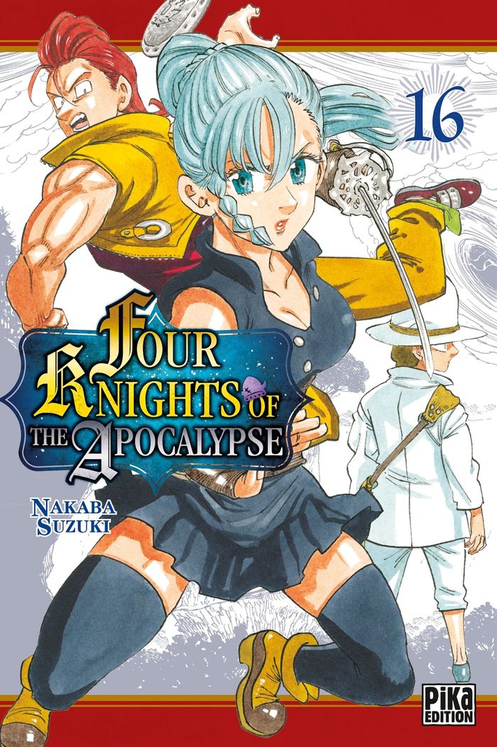 Couverture du livre « Four knights of the Apocalypse » de Nakaba Suzuki, librairie Les Contes Infusés à Corte