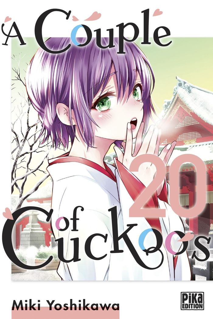 Couverture du livre « A couple of cuckoos » de Miki Yoshikawa, librairie Les Contes Infusés à Corte