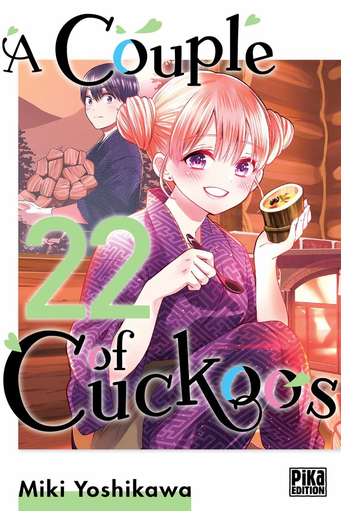 Couverture du livre « A couple of cuckoos » de Miki Yoshikawa, librairie Les Contes Infusés à Corte