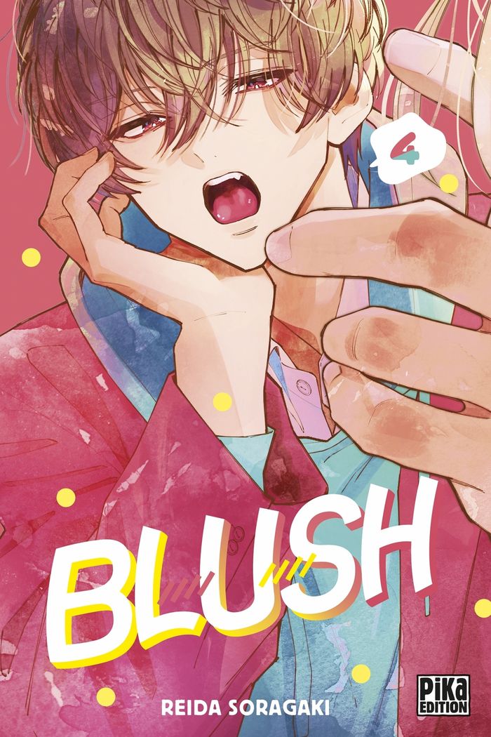 Couverture du livre « Blush » de Reida Soragaki, librairie Les Contes Infusés à Corte