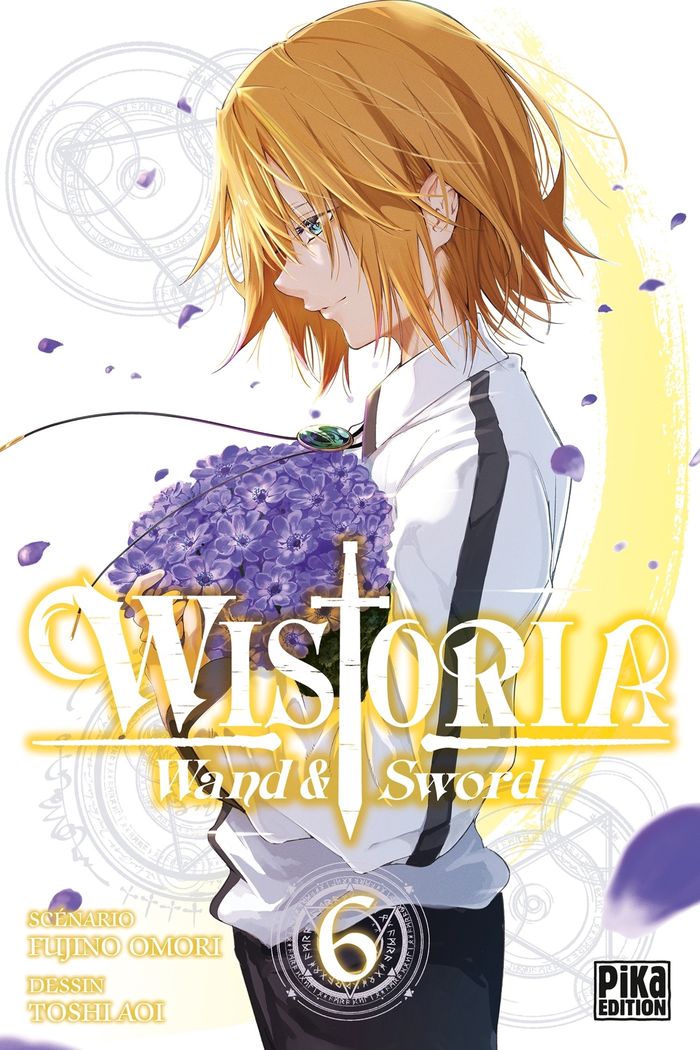 Couverture du livre « Wistoria : wand & sword » de Fujino Ōmori, librairie Les Contes Infusés à Corte