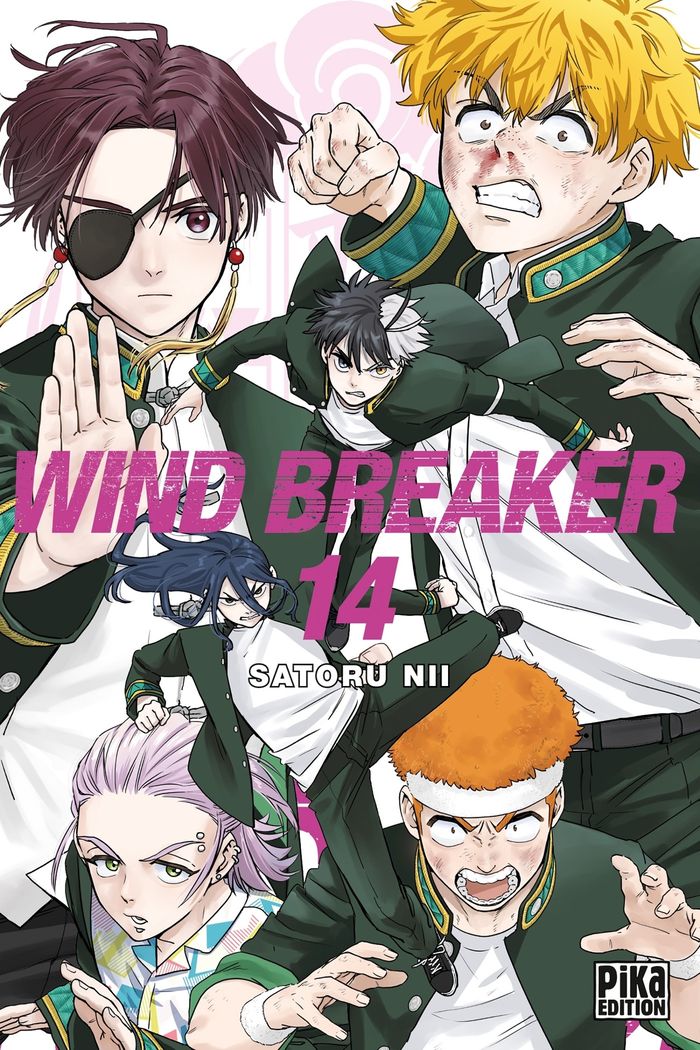 Couverture du livre « Wind breaker » de Satoru Nii, librairie Les Contes Infusés à Corte