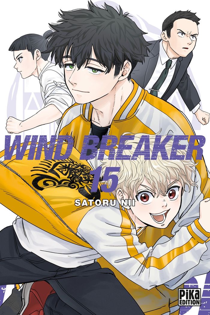 Couverture du livre « Wind breaker » de Satoru Nii, librairie Les Contes Infusés à Corte