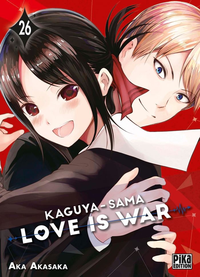 Couverture du livre « Love is war : Kaguya-sama » de Aka Akasaka, librairie Les Contes Infusés à Corte