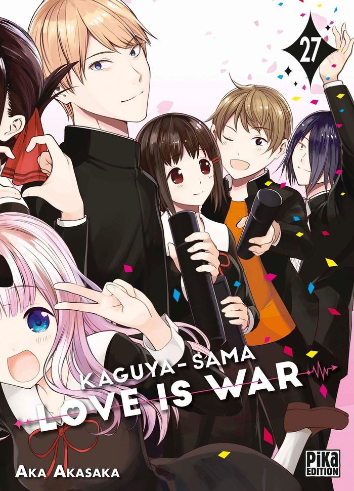 Couverture du livre « Love is war : Kaguya-sama » de Aka Akasaka, librairie Les Contes Infusés à Corte