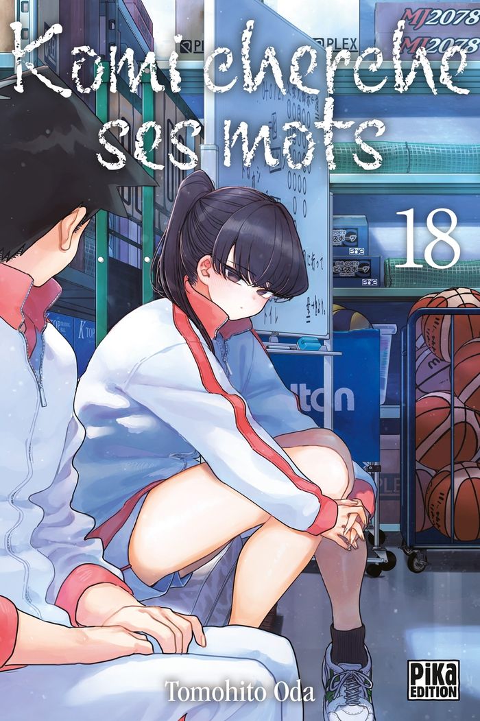 Couverture du livre « Komi cherche ses mots » de Tomohito Oda, librairie Les Contes Infusés à Corte